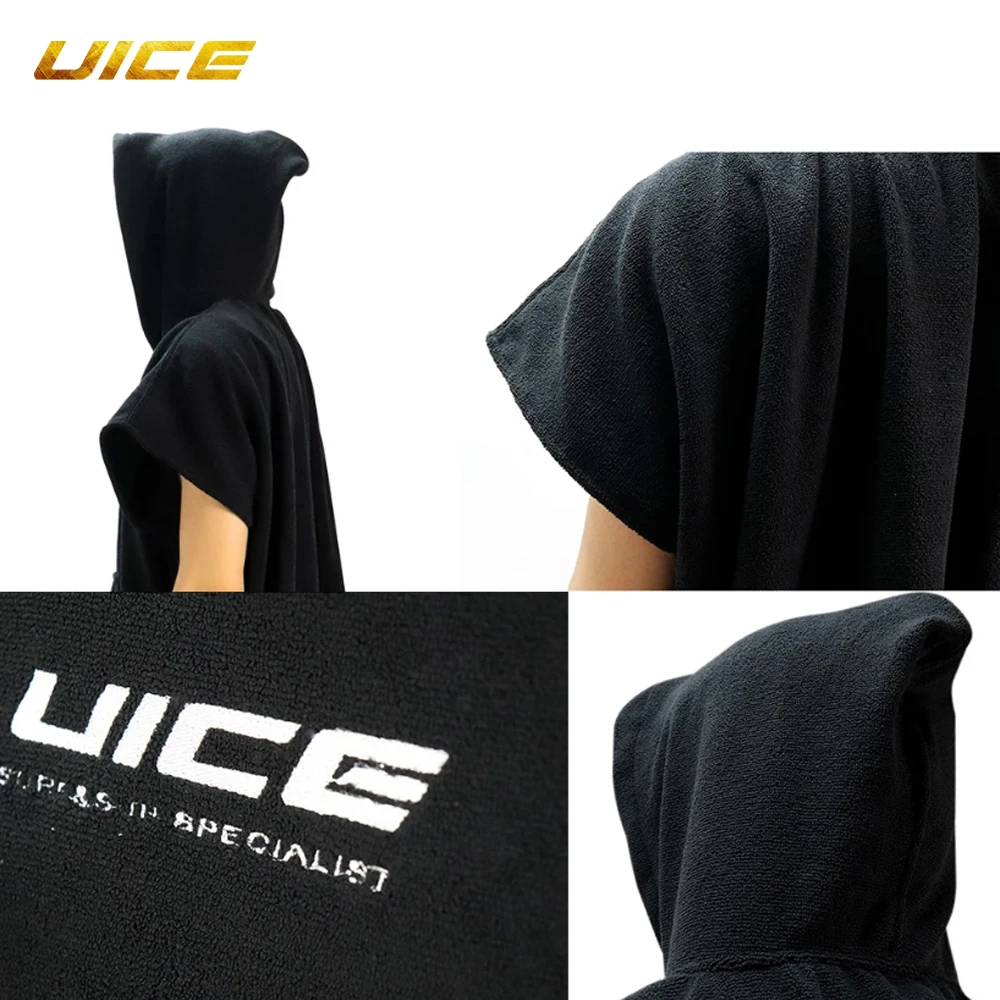 UICE サーフポンチョタオル チェンジングタオル フード付 - Beach Towel Large のレビューと価格