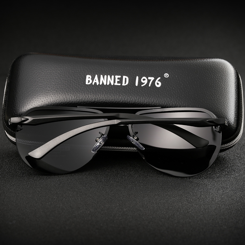 男性と女性のための偏光サングラス,アルミニウムとマグネシウム - Sunglasses Aviator Polarized のレビューと価格
