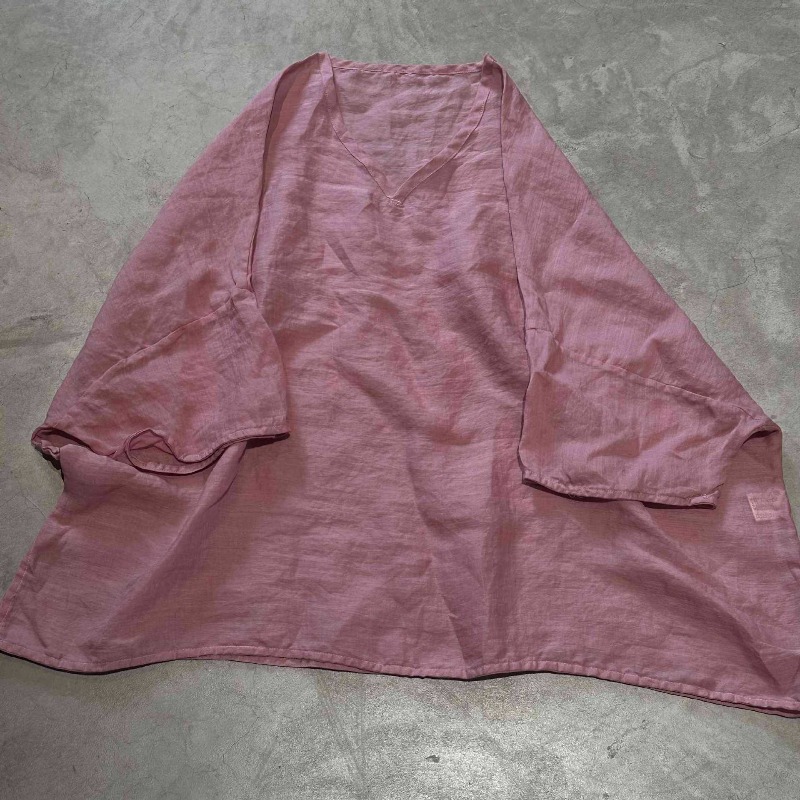 100% ラミー軽量通気性ラミーカジュアル Tシャツトップス - Linen Shirt Breathable のレビューと価格