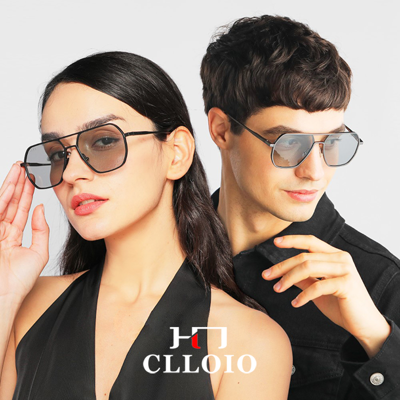 CLLOIO 新ファッションアルミフォトクロミックサングラス - Sunglasses Aviator Polarized のレビューと価格