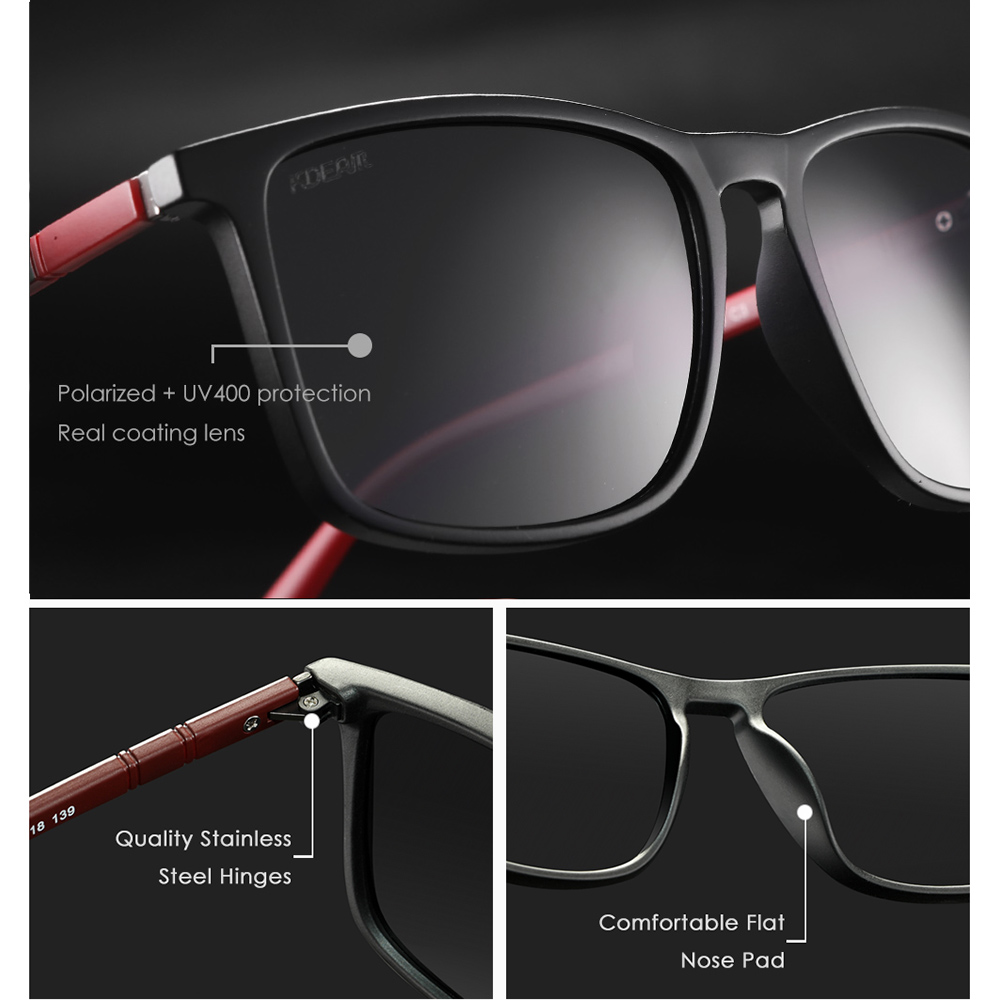 KDEAM 超軽量釣りサングラス偏光メンズドライビングサング - Sunglasses Aviator Polarized のレビューと価格