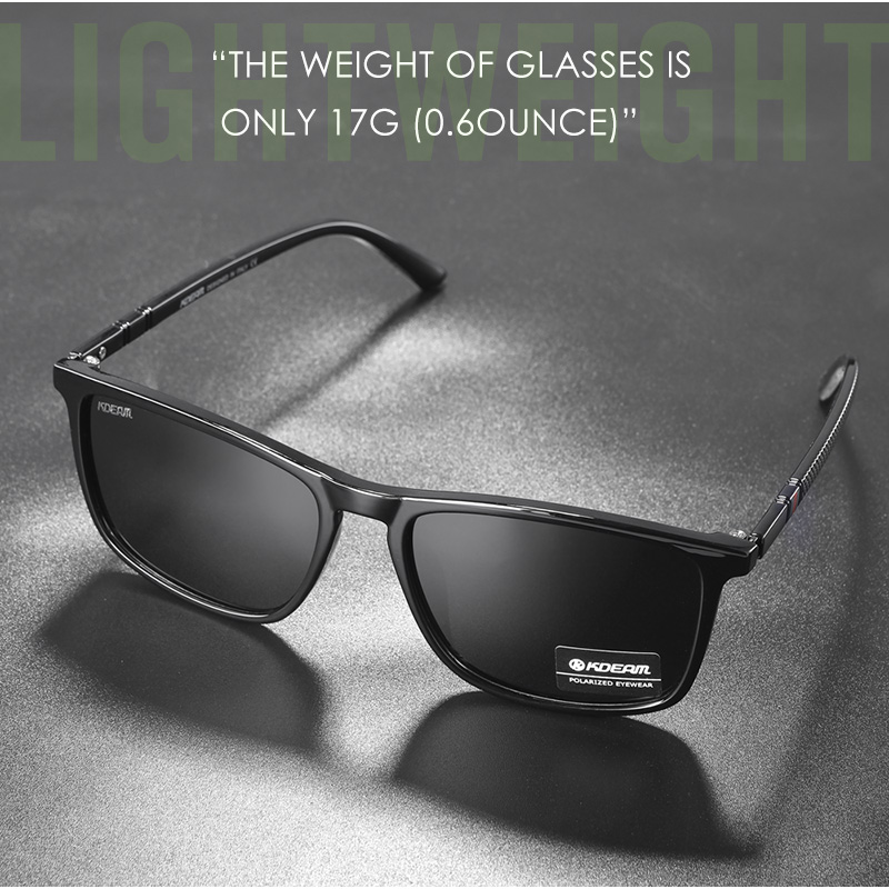 KDEAM 超軽量釣りサングラス偏光メンズドライビングサング - Sunglasses Aviator Polarized のレビューと価格