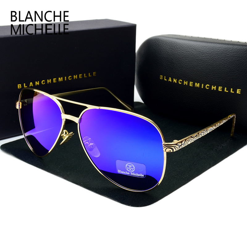 高品質パイロットサングラス女性偏光 UV400 サングラスミ - Sunglasses Aviator Polarized のレビューと価格
