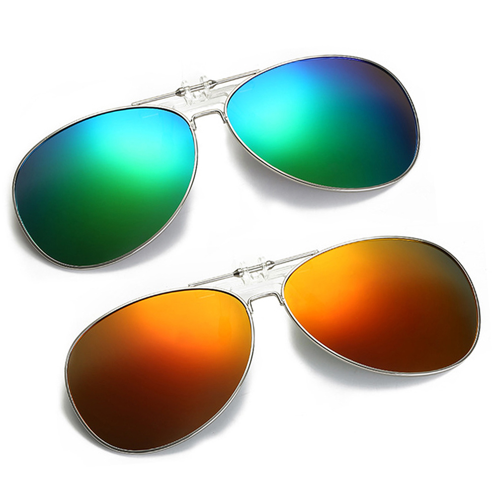 VIVIBEE 航空フリップアップクリップオンサングラス偏光 - Sunglasses Aviator Polarized のレビューと価格